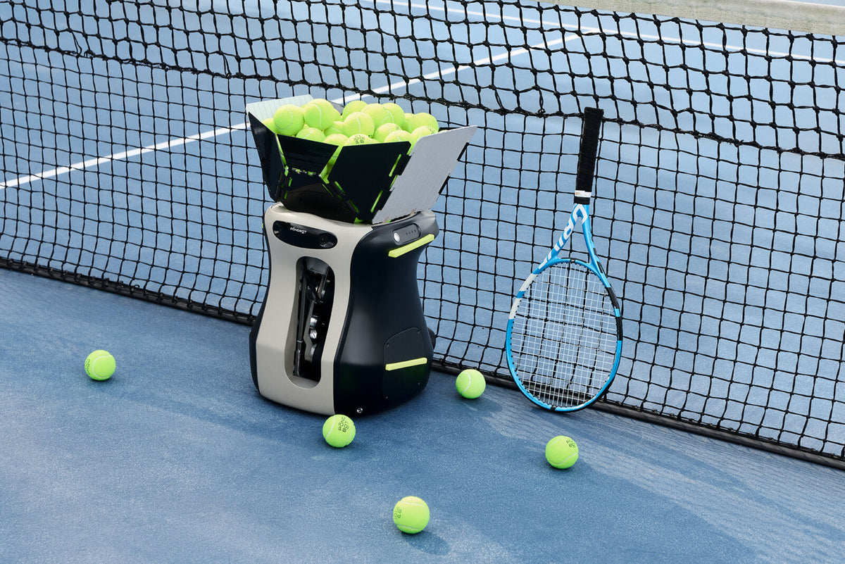 Pongbot Aura is an AI-Powered Multi-Sport Training Robot for Tennis, Pickleball, & Padel