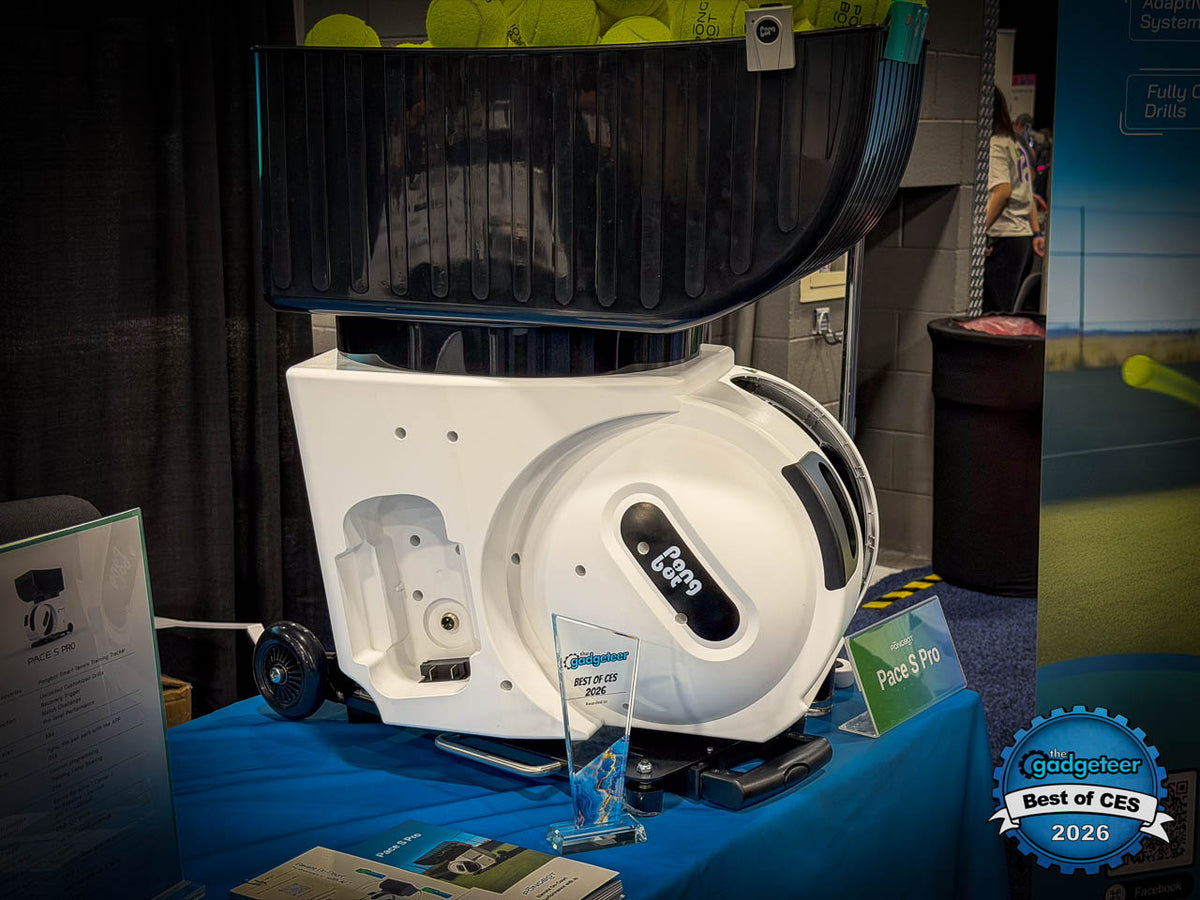 Pongbot Pace S Pro: The AI Tennis Training Robot That Waits Until You’re Ready