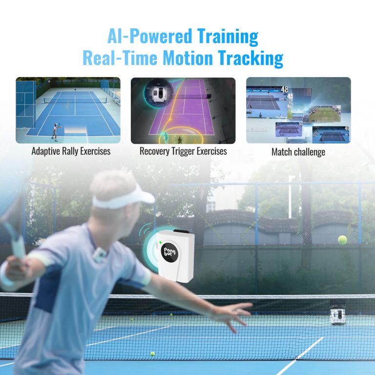 Pace S Pro AI Tennis Ball Machine | PONGBOT