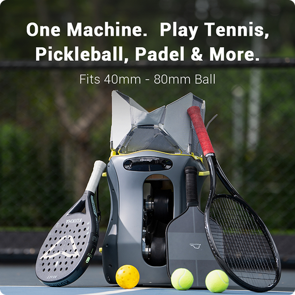 Pongbot Aura AI Multi-Sport Robot | Tennis, Pickleball & Padel
