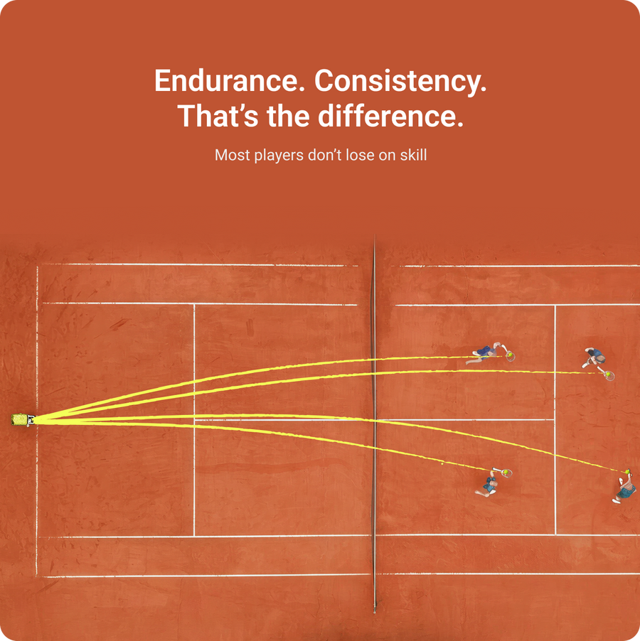 Endurance. Consistency. That’s the difference.