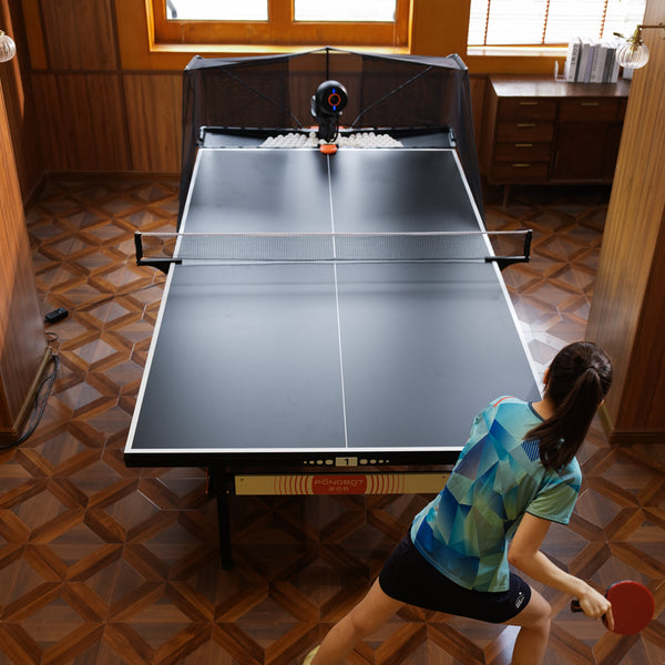 Omni S Pro Clip-On Table Tennis Robot | PONGBOT