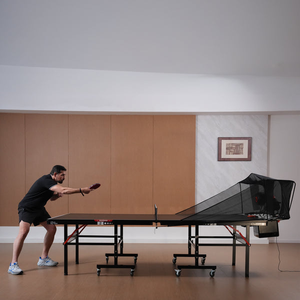 Omni S Pro Clip-On Table Tennis Robot | PONGBOT