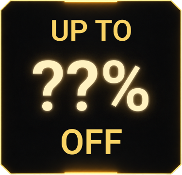 UP TO ??% OFF — discount to be announced
