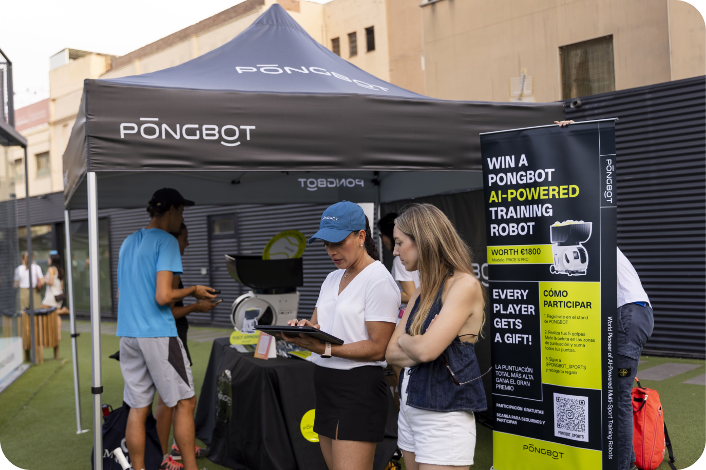 Pongbot community event 7