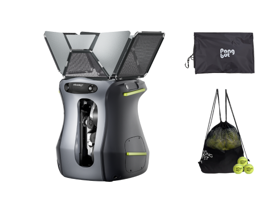 Aura S + 50 Tennis Balls + Dust Cover