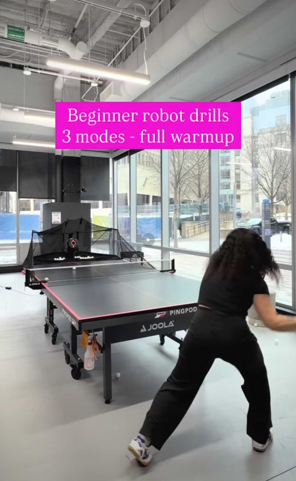 3 beginner drills to try with our @pongbottabletennis robot partner!
