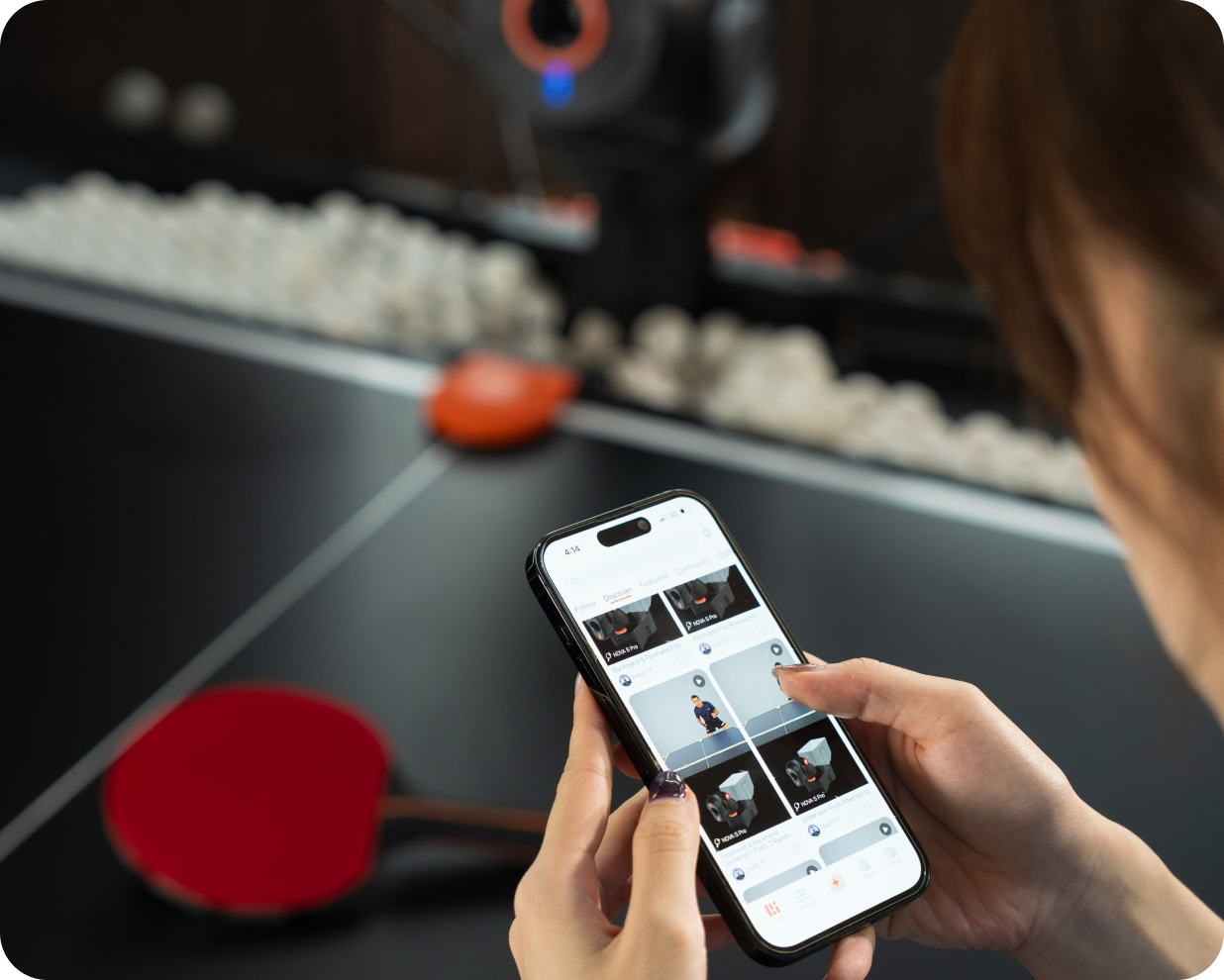 Mit der mobilen App verbinden